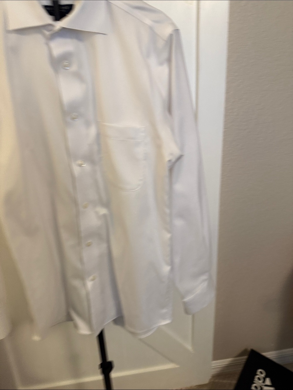 Pronto Uomo White Men’s Dress Shirt